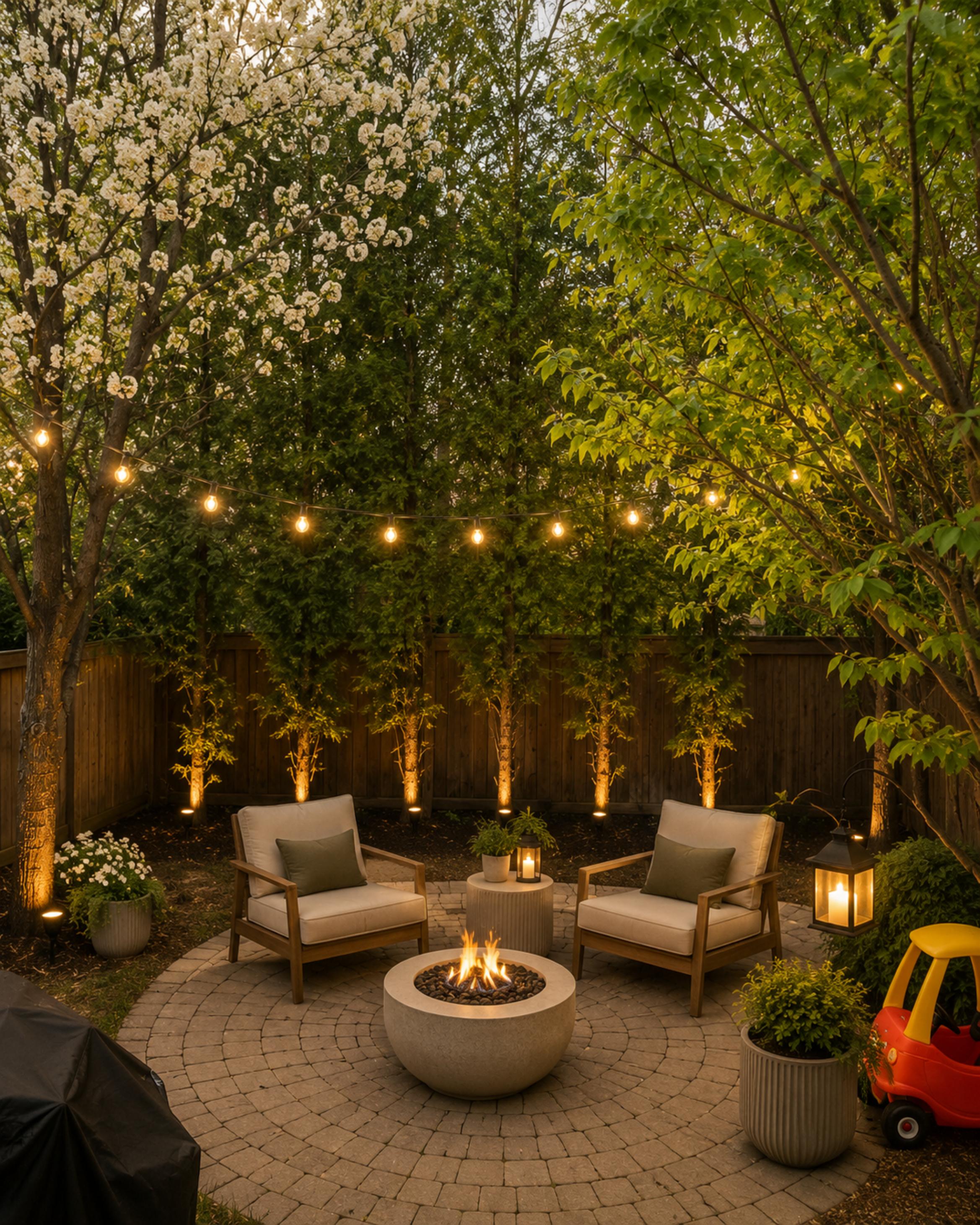 Private Rear Garden