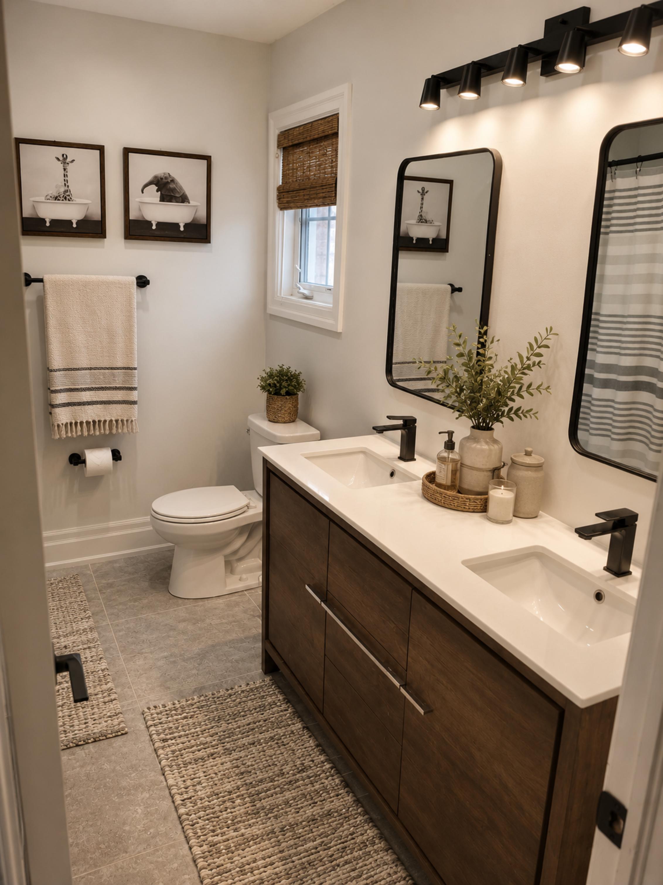 Main Bath — Double Vanity